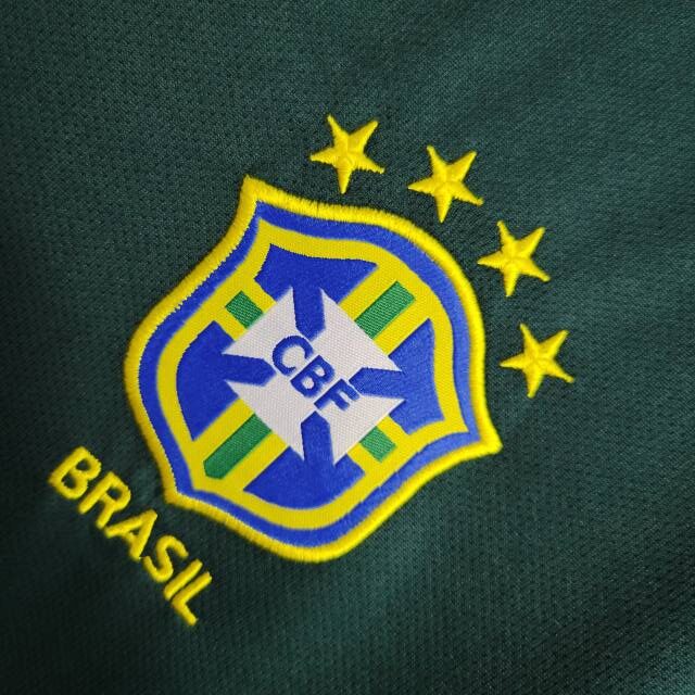 Camisa Verde Retrô Brasil 1998
