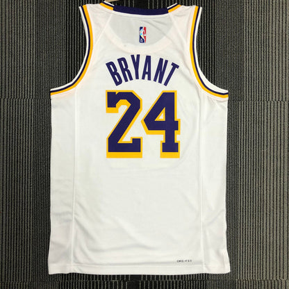 Regata NBA Los Angeles Lakers Edição 75 anos 21/22 Kobe Bryant 24 Branca
