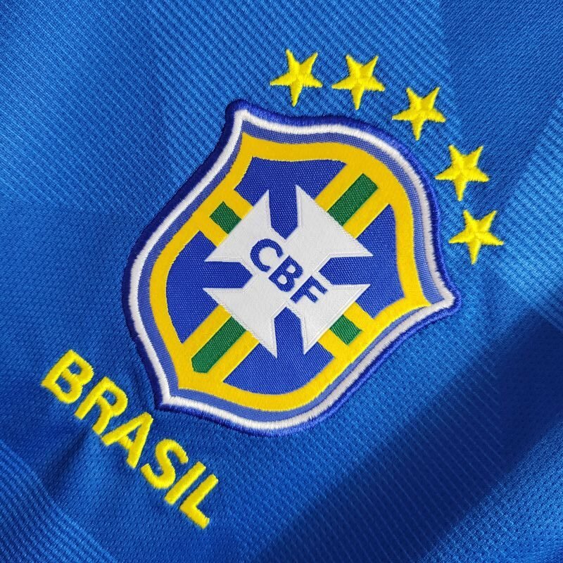 Camisa Retrô Azul Brasil 2018