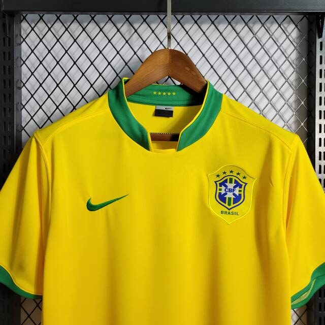 Camisa Amarela Retrô Brasil 2006