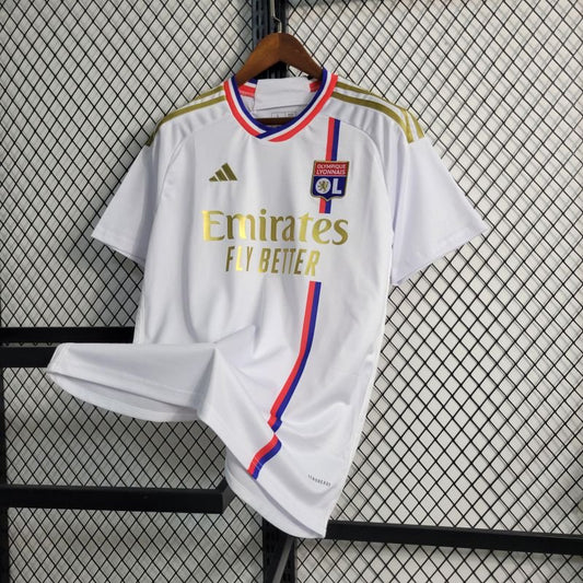 Camisa Branca Home Lyon - 23/24