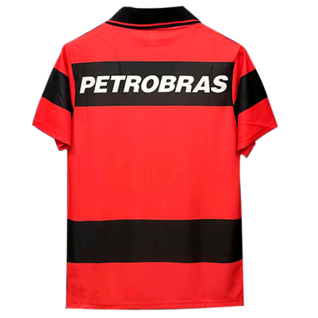 Camisa Retrô Flamengo 99 Torcedor Masculina - Vermelho+Preto