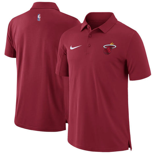 Camisa Polo Nike Miami Heat - Vermelha