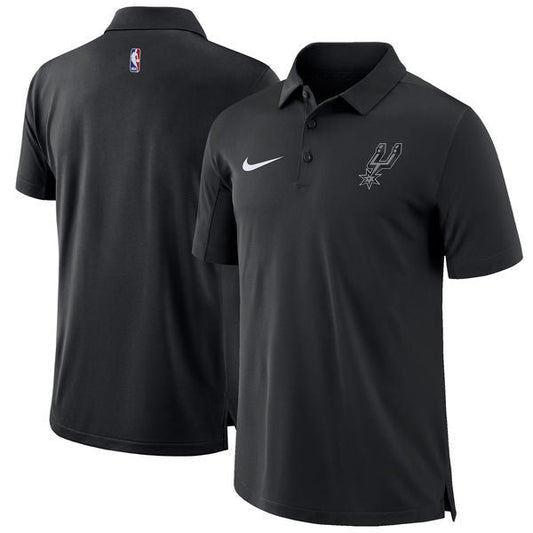 Camisa Polo Nike San Antonio Spurs - Preta