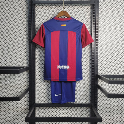 Kit Nike Barcelona I - 2023/24 Infantil