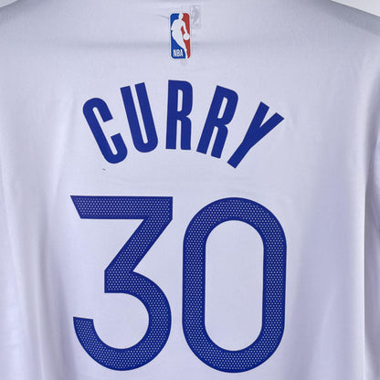 Camiseta NBA Golden State Warriors Stephen Curry DRI-FIT Branca