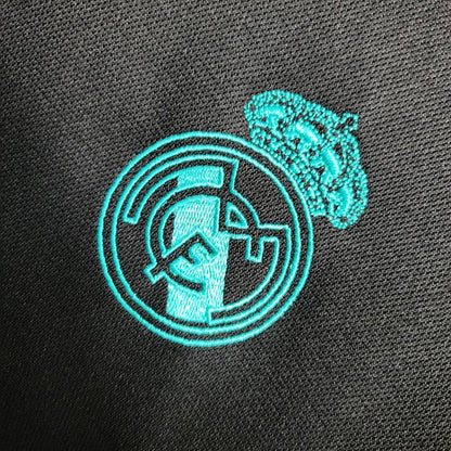 Camisa Preto Retro Real Madrid 17/18