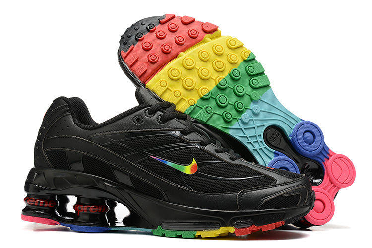 TÊNIS NIKE SHOX RIDE 2 X SUPREME COLORS PRETO