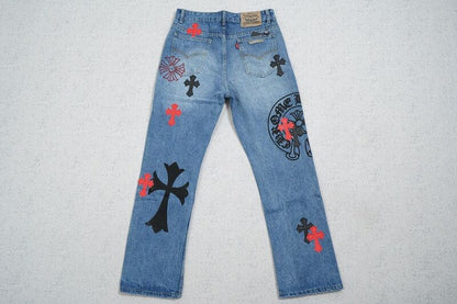 Calça Jeans Chrome Hearts