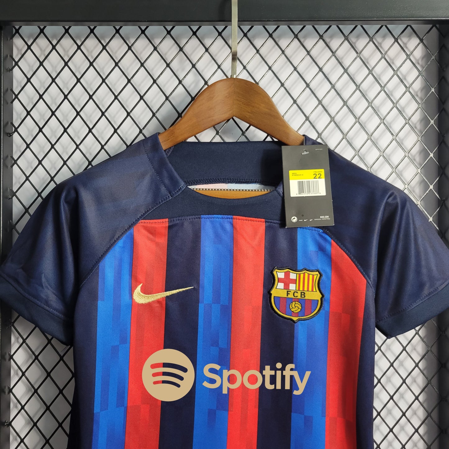 Kit Nike Barcelona I - 2022/23 Infantil