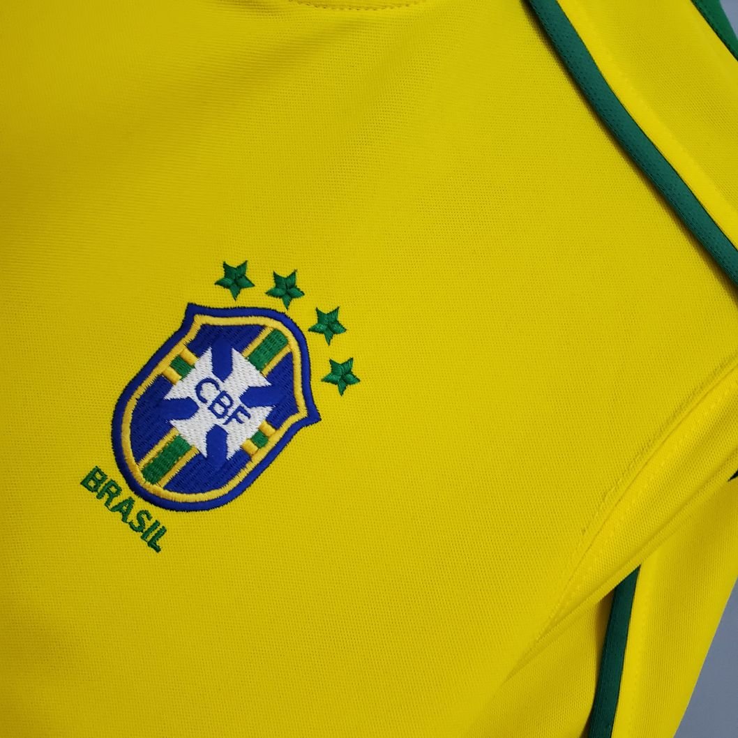Camisa Retrô Brasil 1998