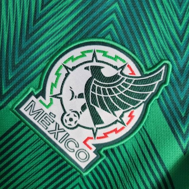 Camisa Verde Home Mexico Copa do Mundo 2022