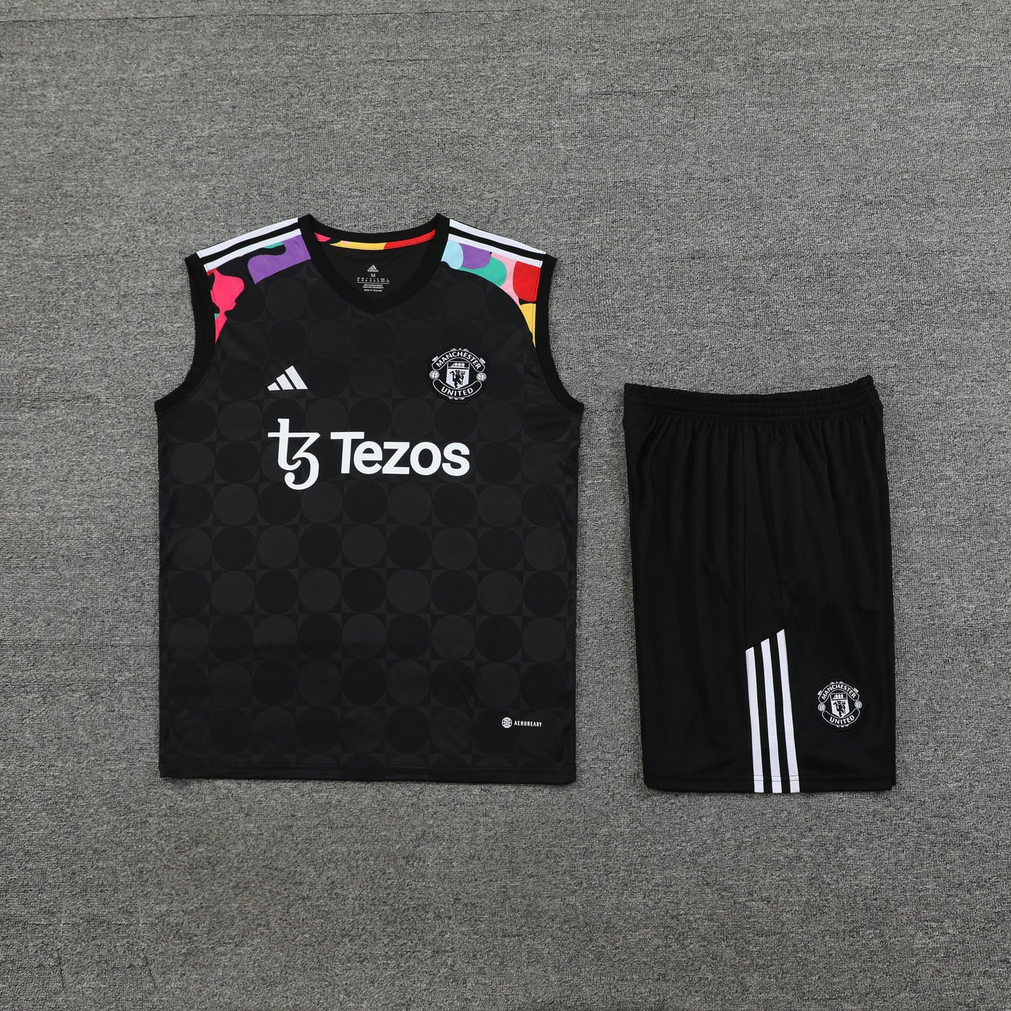 Kit Camisa Regata e Short Manchester United 23/24