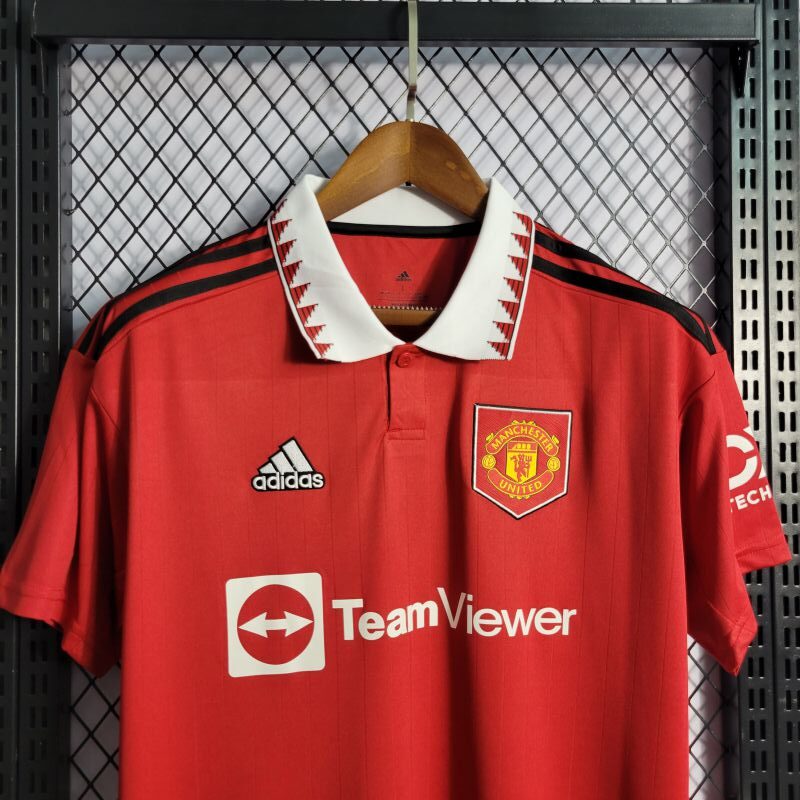 Camisa Vermelha Home Manchester United - 22/23