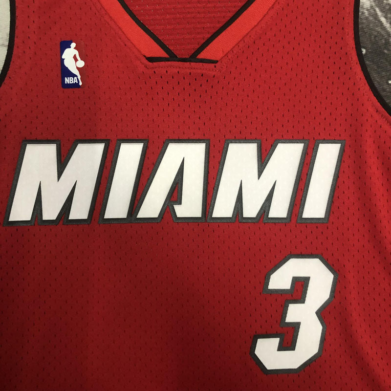 Regata Miami Heat Retrô Mitchell & Ness 2009/2010 Dwayne Wade