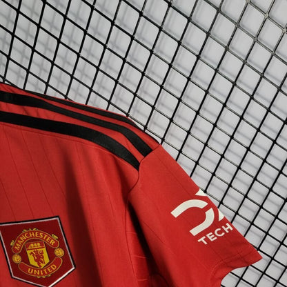 Camisa Vermelha Home Manchester United - 22/23