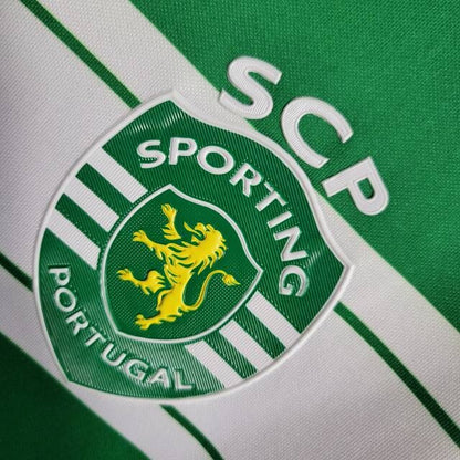 Camisa Verde Home Sporting 22/23
