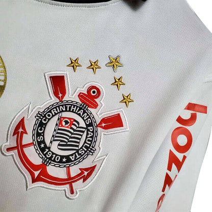 Camisa Retrô Corinthians 11/12 Torcedor Masculina - Branco