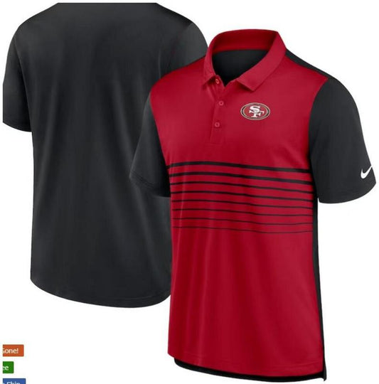 Camisa Polo Nike San Francisco 49ers - Vermelha/Preta