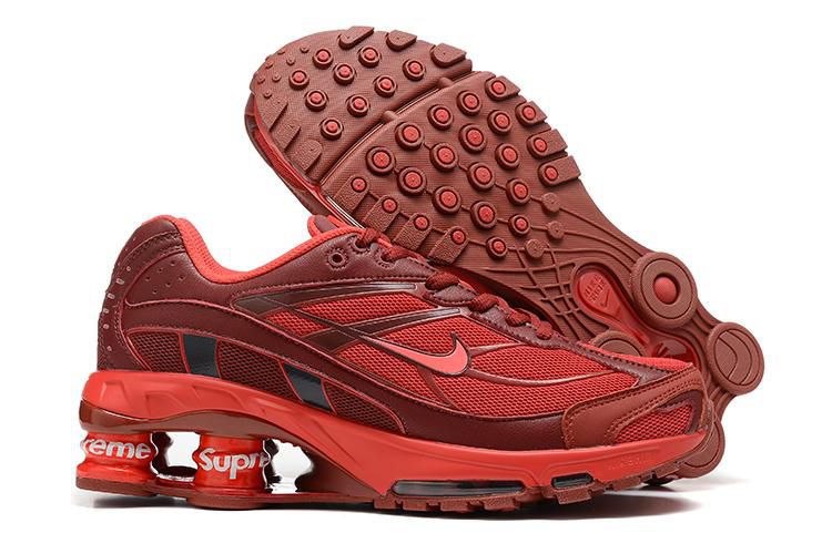 TÊNIS NIKE SHOX RIDE 2 X SUPREME VERMELHO