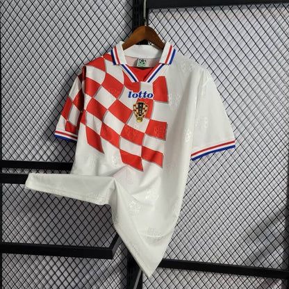 Camisa Branca Retrô Croacia 1998