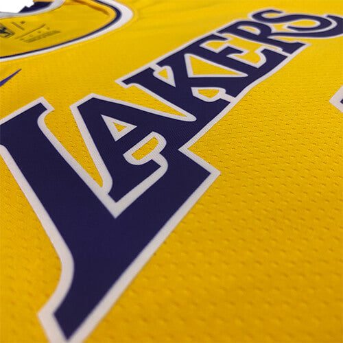 Regata NBA Los Angeles Lakers  james n°6  Masculina - Amarelo+Roxo