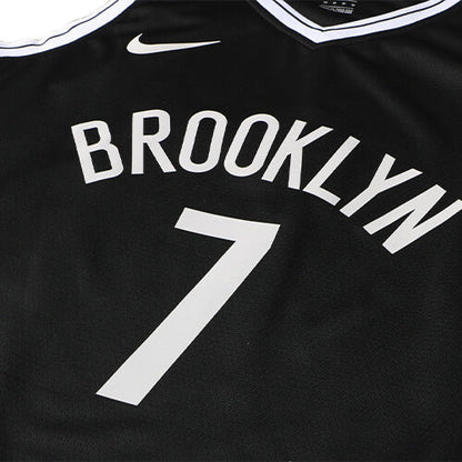 Regata NBA Brooklyn Nets Durant  n°7 Masculina - Preto