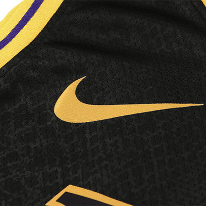 Regata Los Angeles Lakers Davis N°3 Masculina - Preto