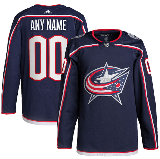 Jersey Columbus Blue Jackets Azul