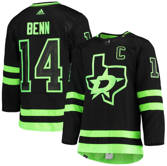 Jersey Dallas Stars Preta