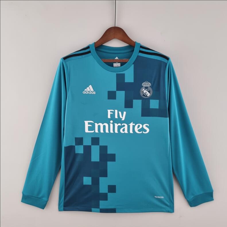 Real Madrid RETRO LongSleeve Three Away 2017/18