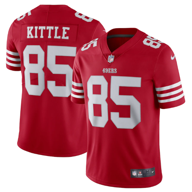 Jersey San Francisco 49ers Vapor Limited Vermelha