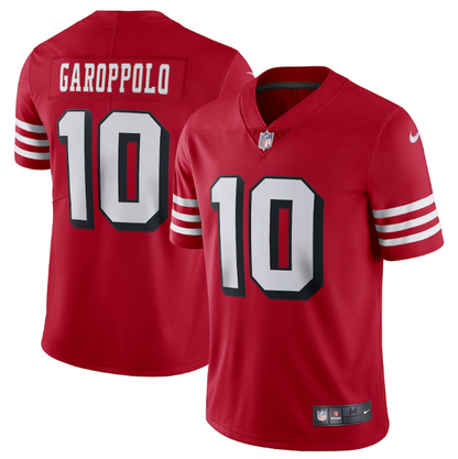 Jersey San Francisco 49ers Vapor Limited Vermelha/Preta