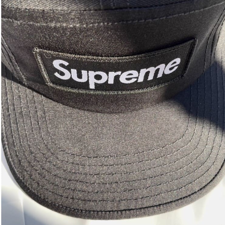 Boné Supreme Military Camp Black