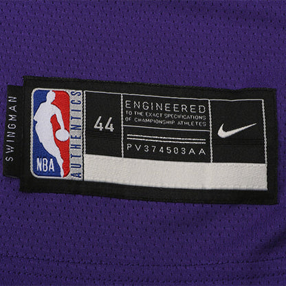 Regata NBA Los Angeles Lakers James n°23  Masculina -Roxo+Amarelo