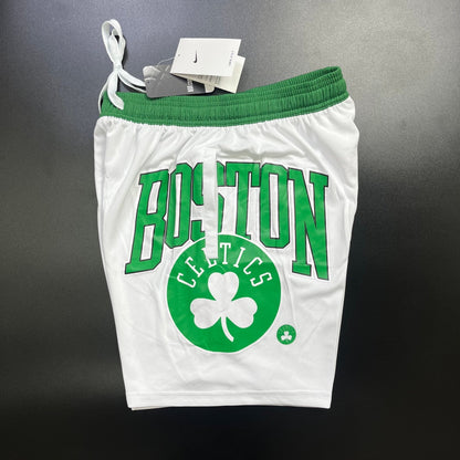 Shorts casual do Boston Celtics branco