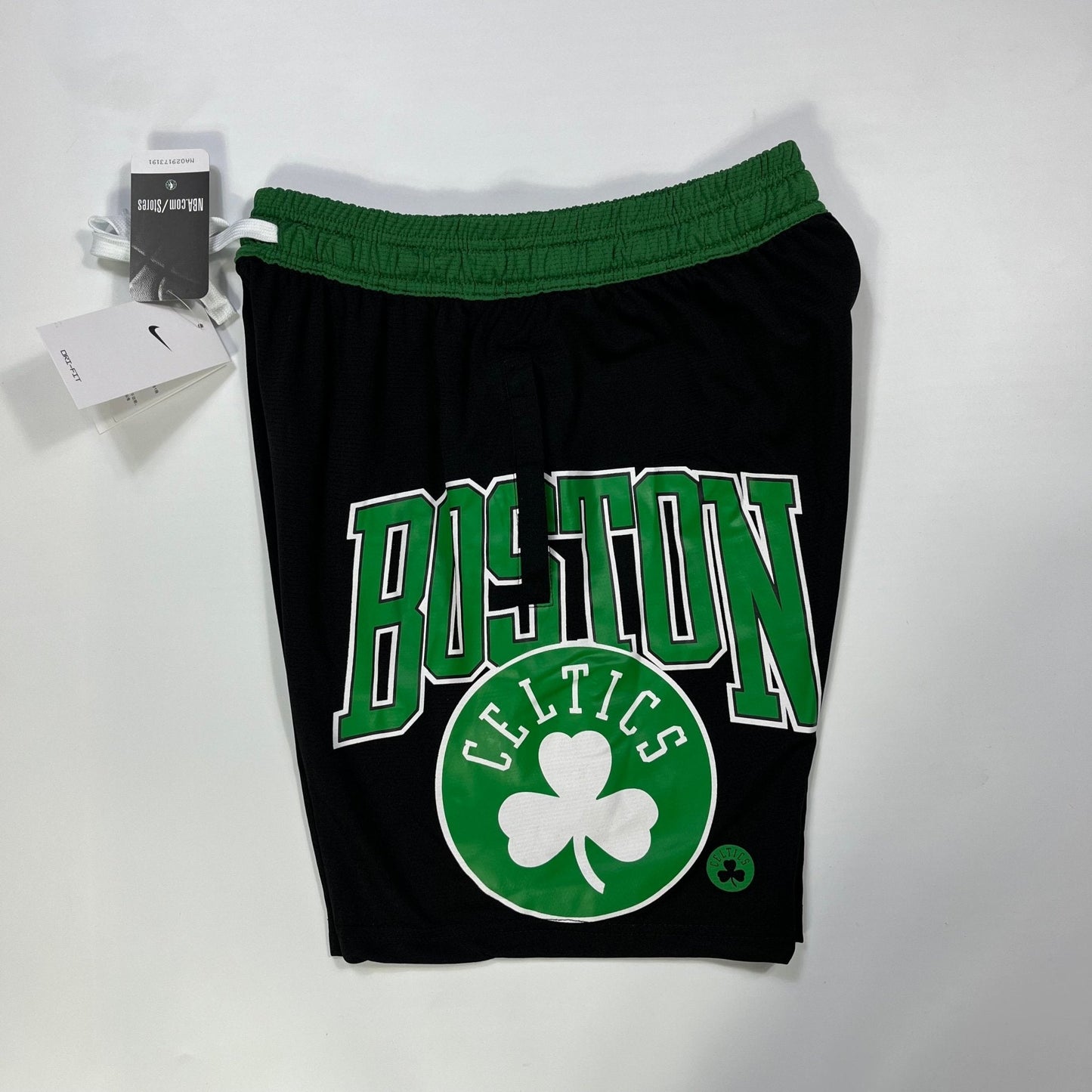 Shorts casual do Boston Celtics preto