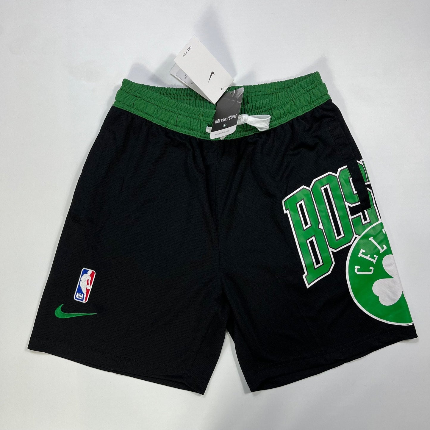 Shorts casual do Boston Celtics preto