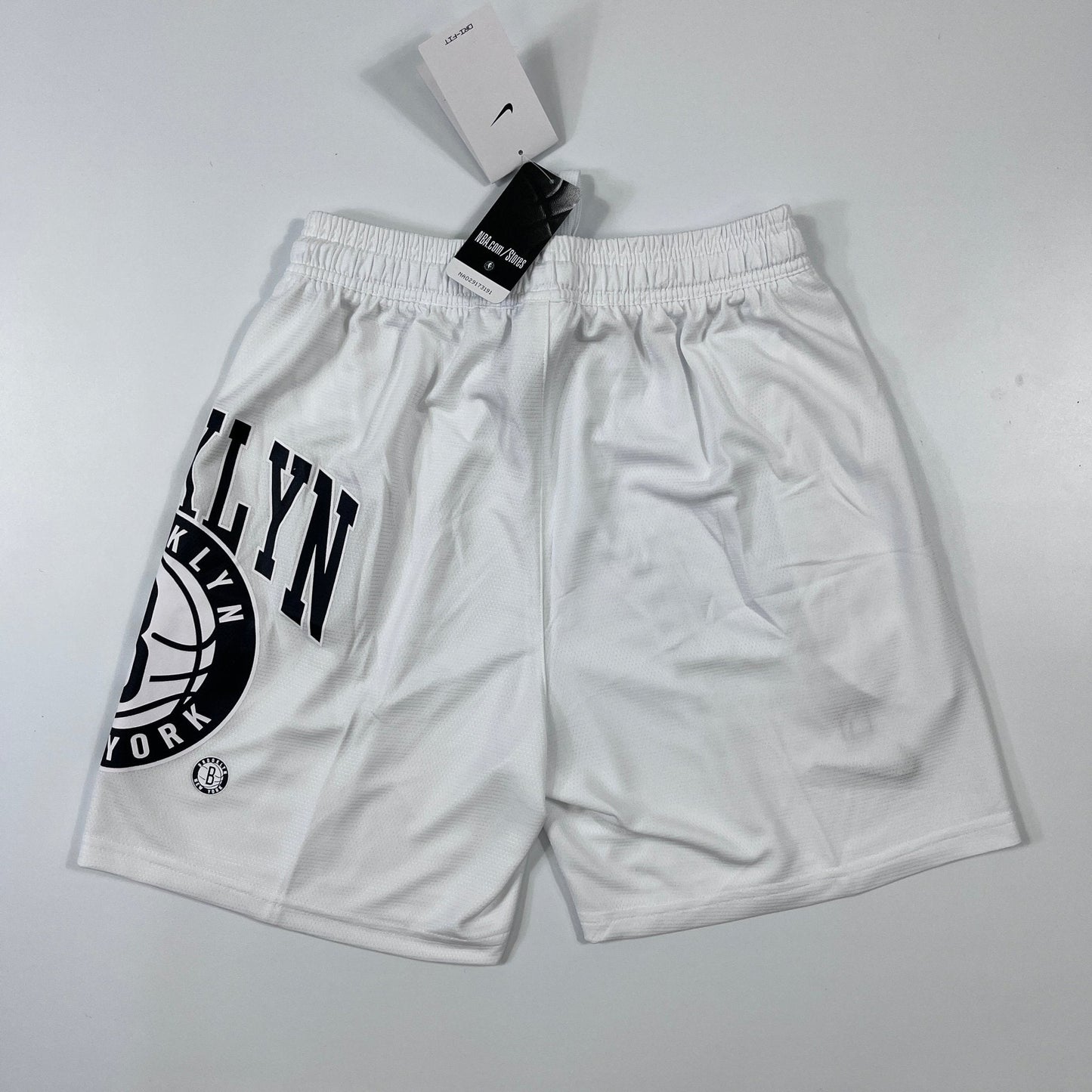 Shorts casual do Brooklyn Nets branco