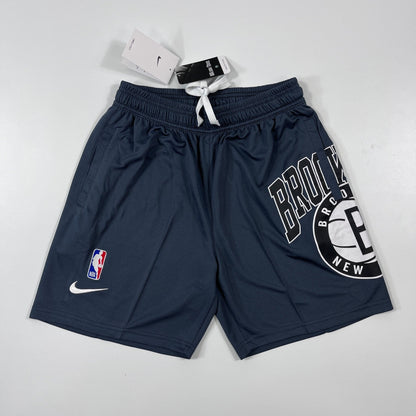 Shorts casual do Brooklyn Nets cinza