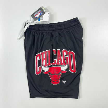 Shorts casual do Chicago Bulls preto