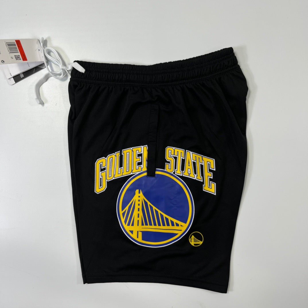 Shorts casual do Golden State Warriors preto