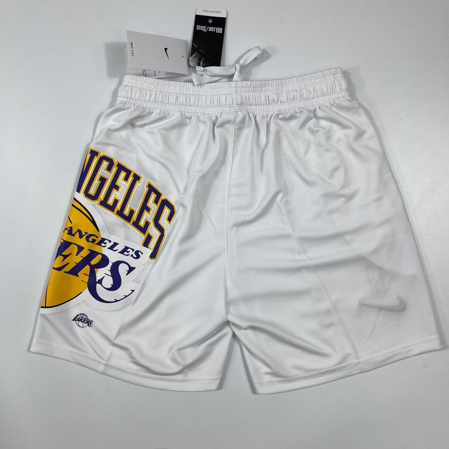 Shorts casual do Lakers branco