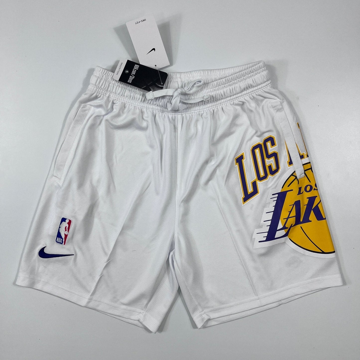 Shorts casual do Lakers branco