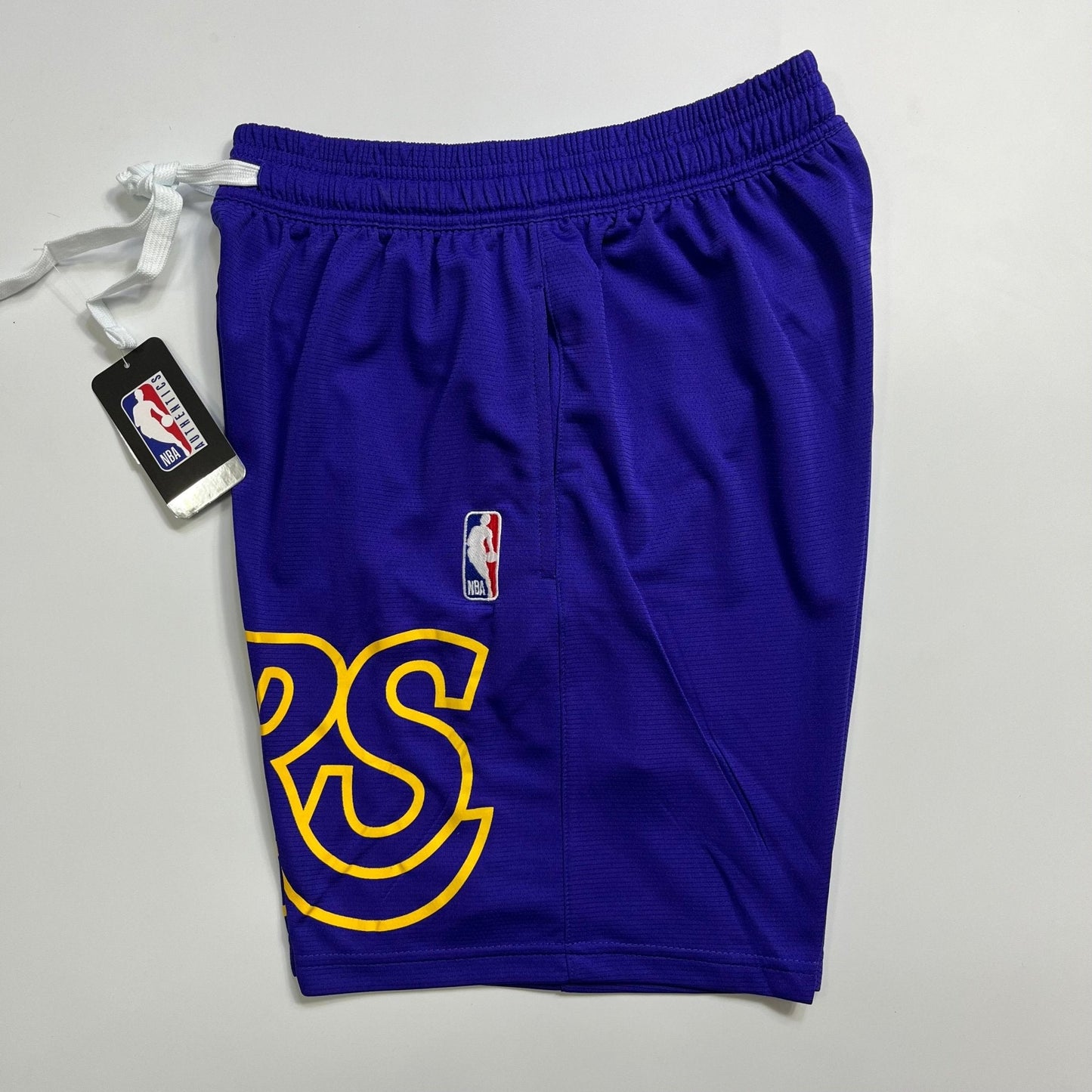 Shorts casual do Lakers roxo