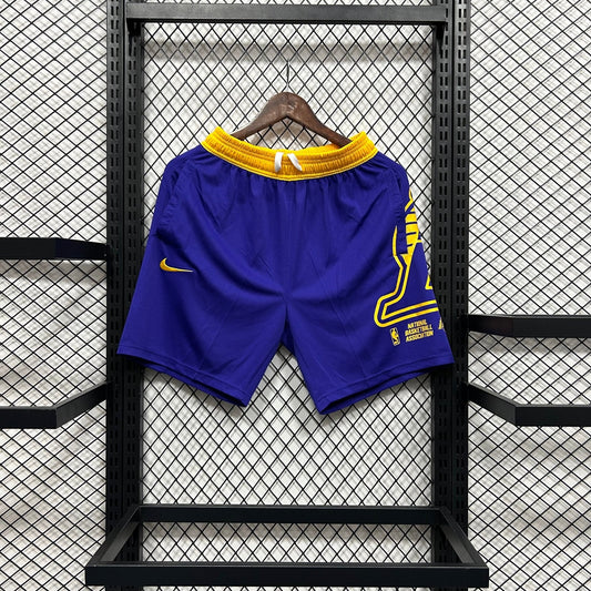 Shorts casual do Lakers roxo