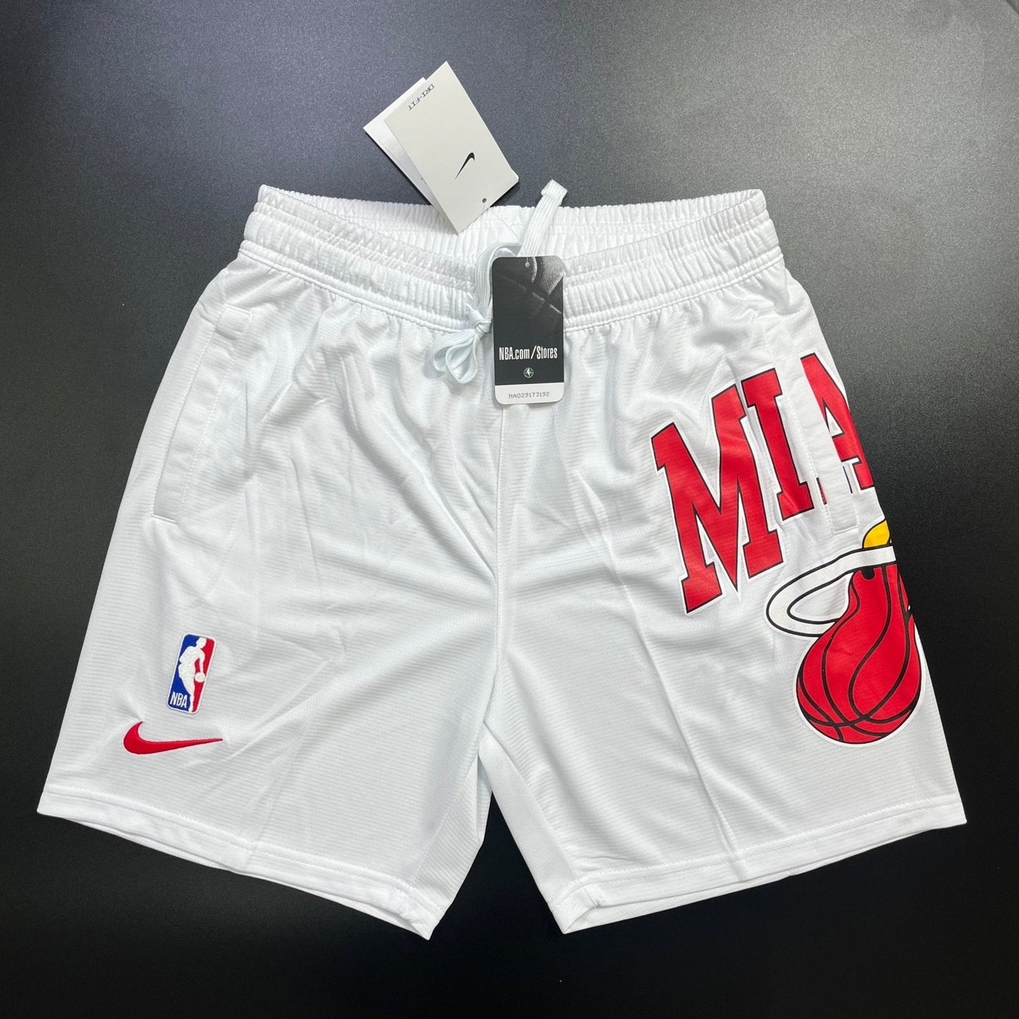 Shorts casual do Miami Heat branco