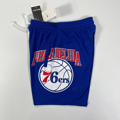 Shorts casual do Philadelphia 76ers azul